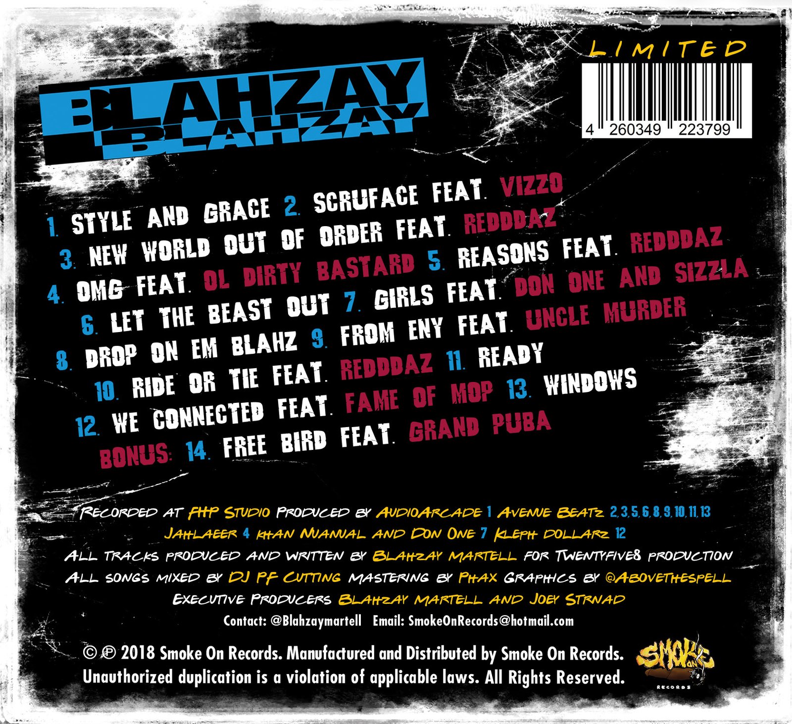 Blahzay Blahzay - ENYthyng iz Possible CD